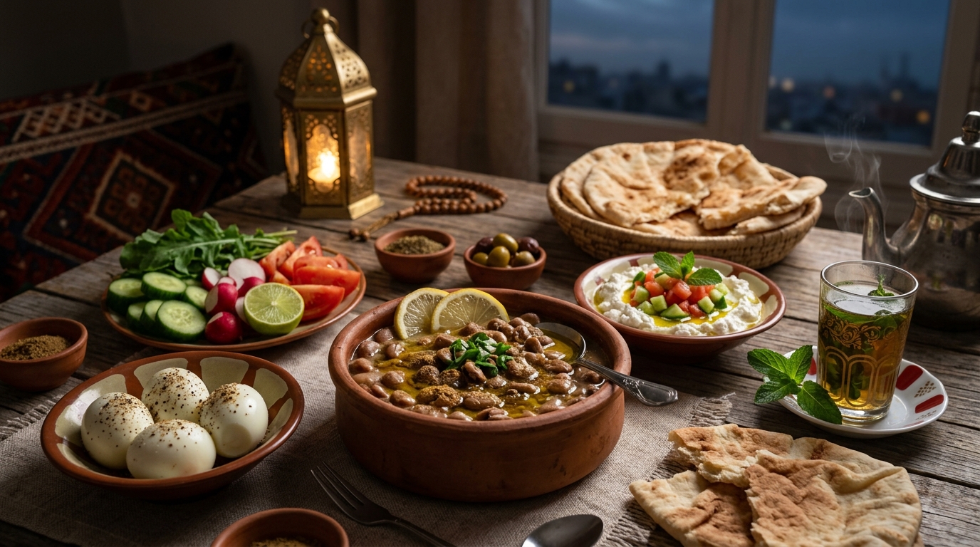 أكلات سحور مشبعة تمنع العطش والجوع في رمضان