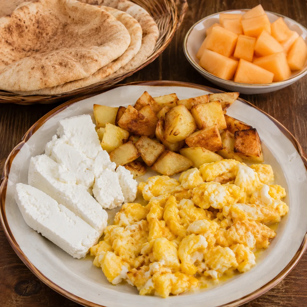أكلة شعبية + عيش